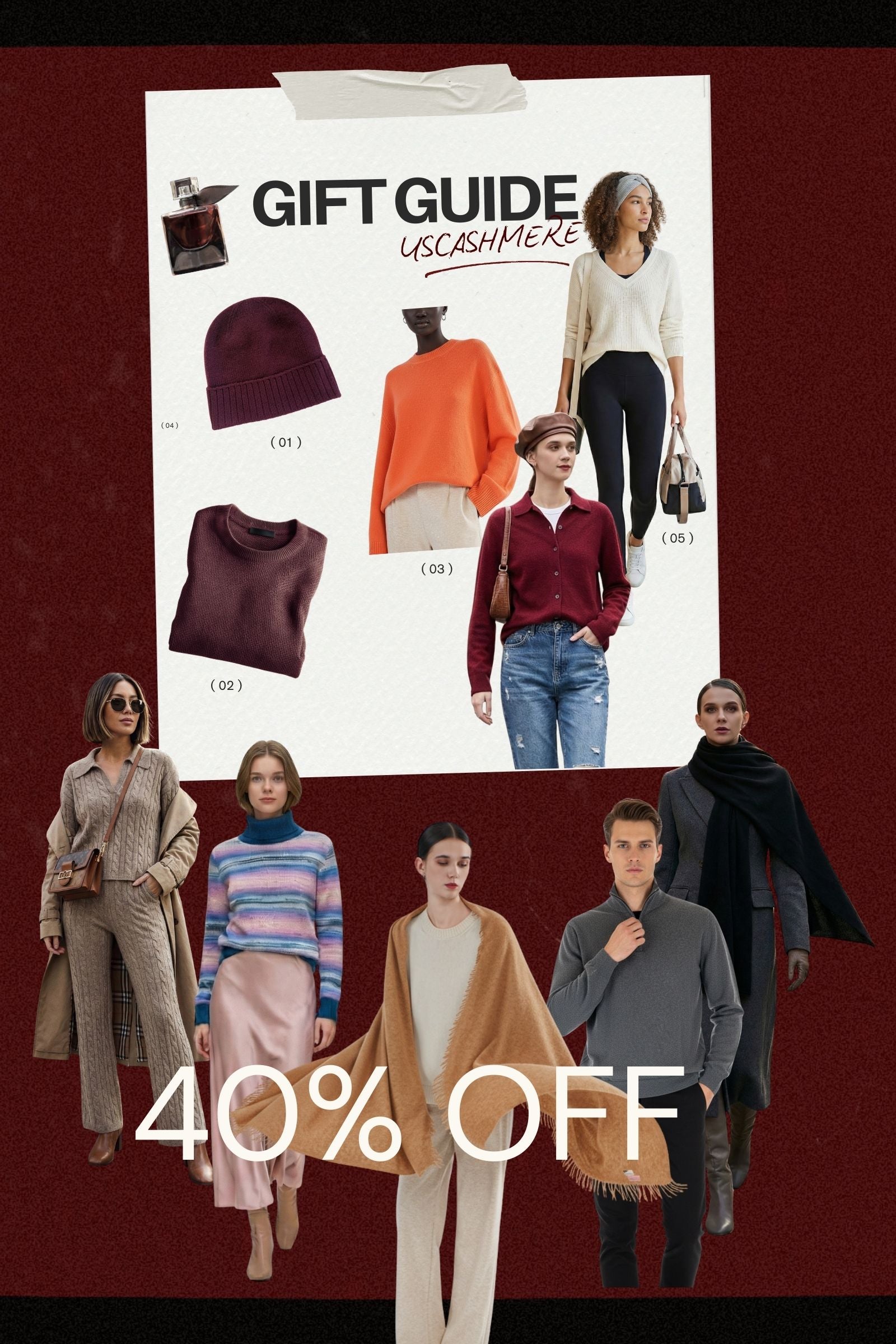 #CashmereEssentials #2026Trends #StyleGuide #RedSweater #ParisianStyle #NYCFashion #CapsuleWardrobe #USCashmere