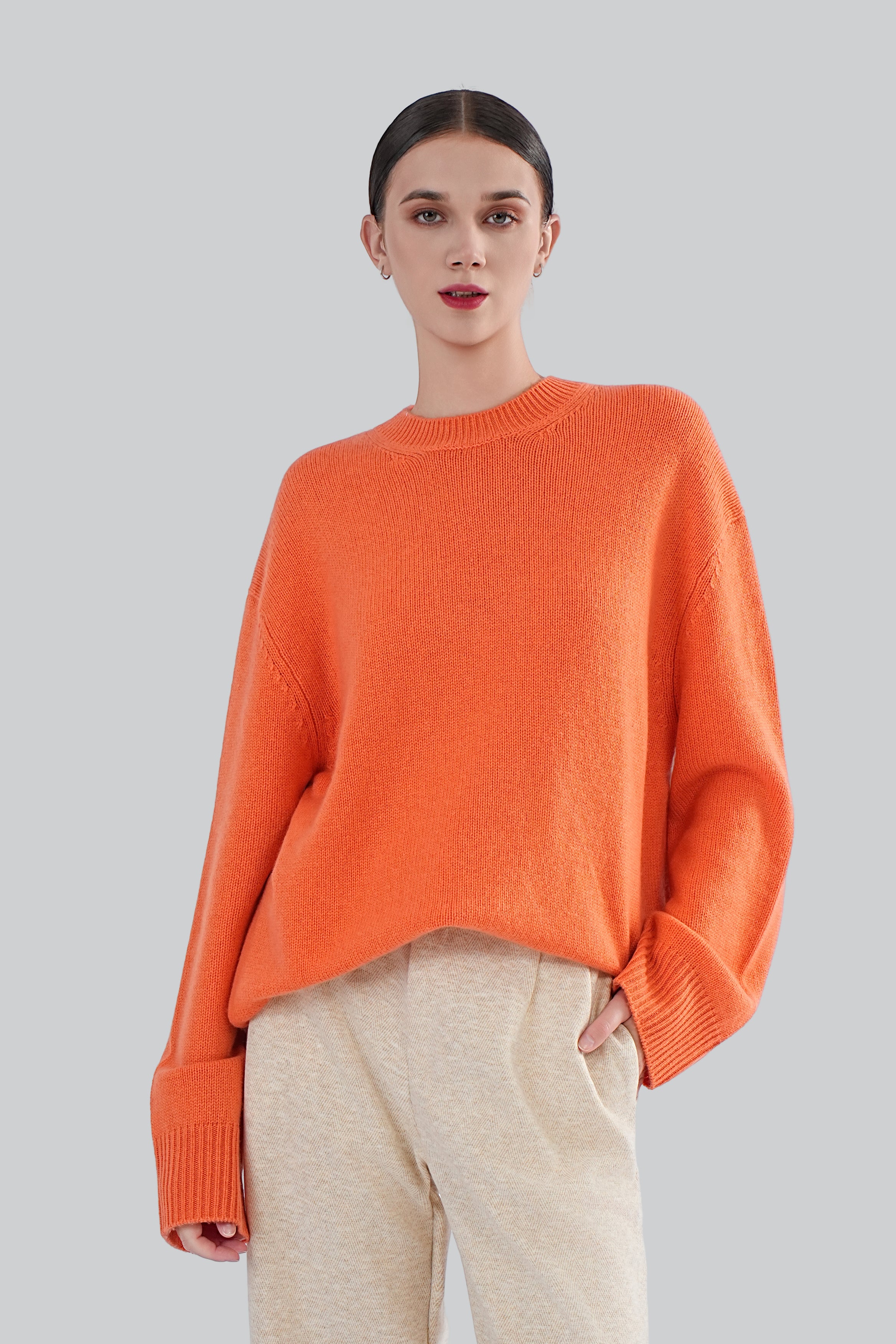 UC3233 The Cable Knit 100% Cashmere Polo Sweater – uscashmere