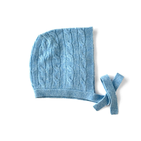 Cashmere babies' hat bonnet