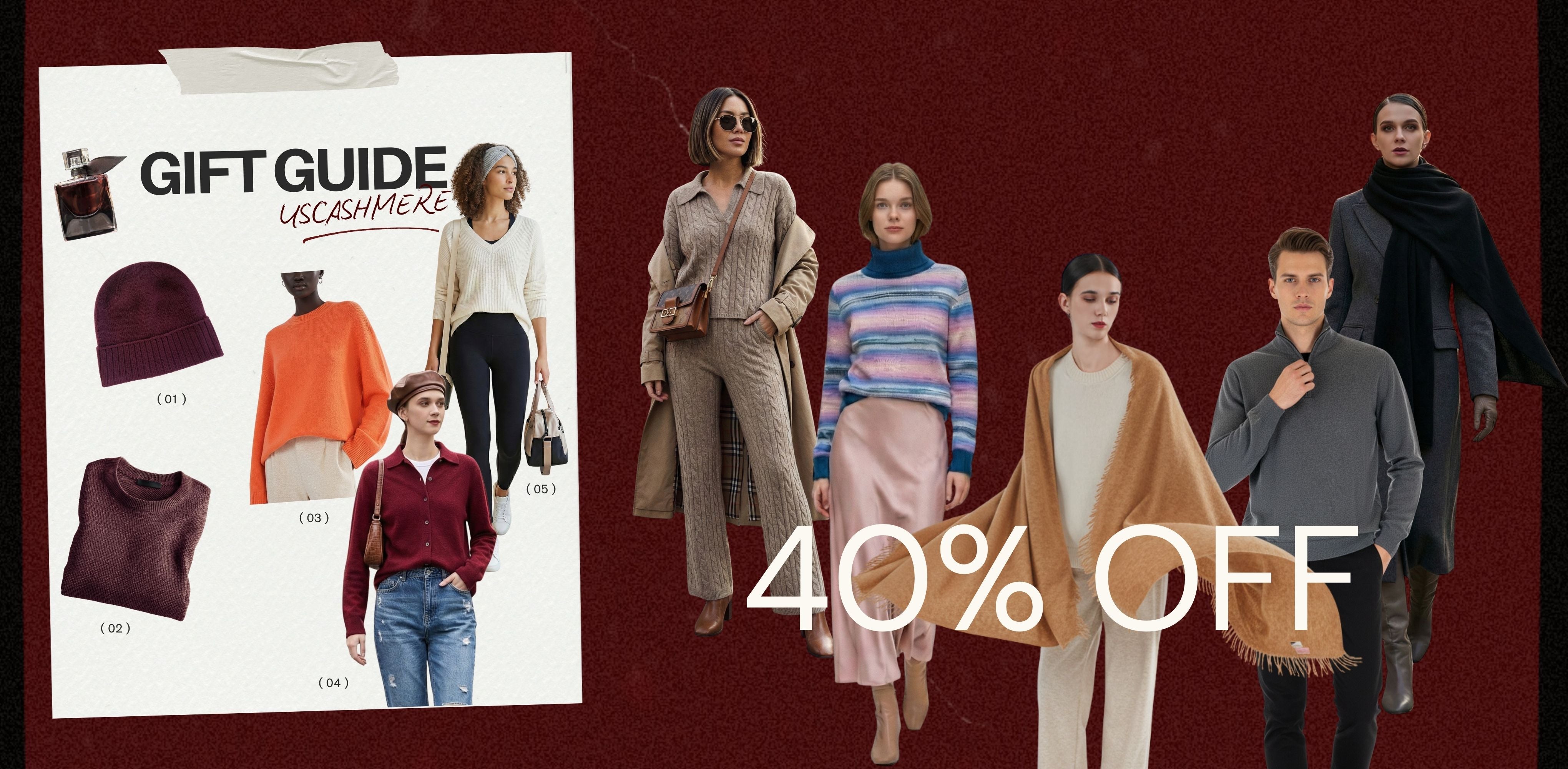 #CashmereEssentials #2026Trends #StyleGuide #RedSweater #ParisianStyle #NYCFashion #CapsuleWardrobe #USCashmere